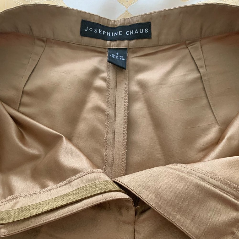 2-PIECE SILK PANT SUIT - Picture 5 of 11